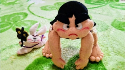 威張らない力士